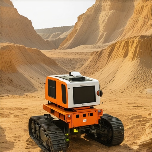 Future of Urban Excavation Technologies Autonomous robots and geospatial mapping tools at an urban excavation site