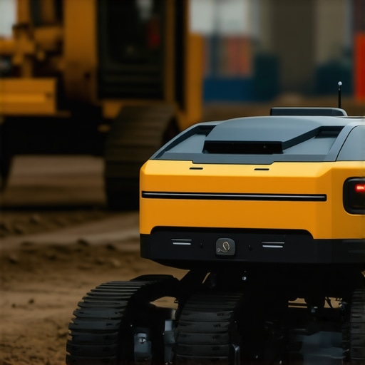 Robotic excavation equipment utilizing AI and sensors underground in urban environment