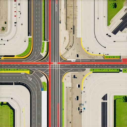 High-resolution digital twin model showing underground utilities and soil layers in a construction site