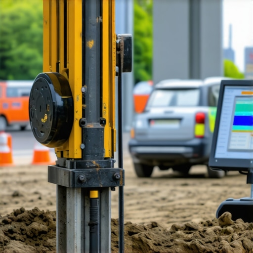 Advanced underground drilling sensors and control systems in a city environment