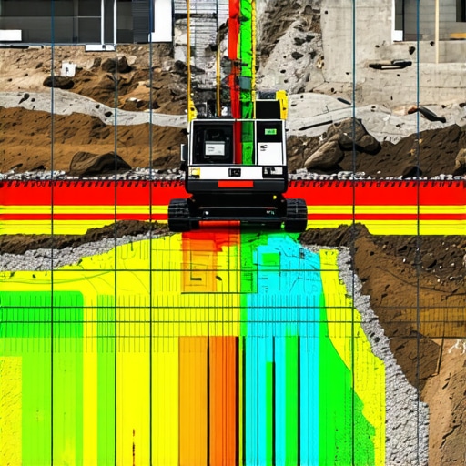 Robotic hydrovac excavation operating in urban underground utility mapping