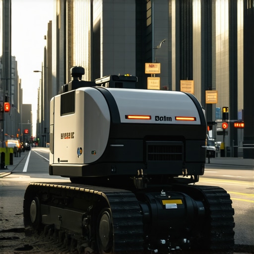 Autonomous Hydrovac in Urban Utility Excavation Robotic hydrovac operating autonomously in city environment near underground utilities
