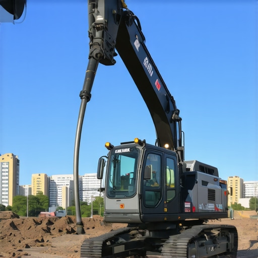 Innovative Hydrovac Equipment in Urban Settings Modern hydrovac machinery performing eco-friendly excavation in city environment