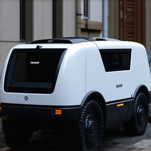 Autonomous urban hydrovac vehicle with sensors and AI technology in underground utility management