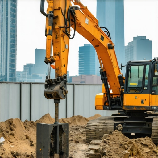 Robotic drill rig operating with sensors and AI overlay in city underground