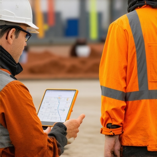 Advanced Geophysical Sensor Array for Utility Mapping Sensors analyzing underground utility data during excavation