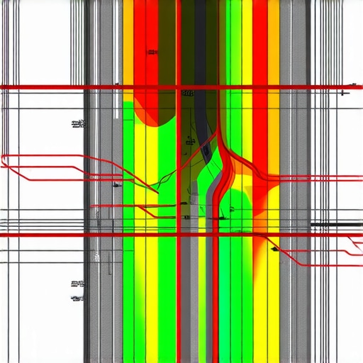 Illustration of 3D subsurface imaging with AI prediction overlays