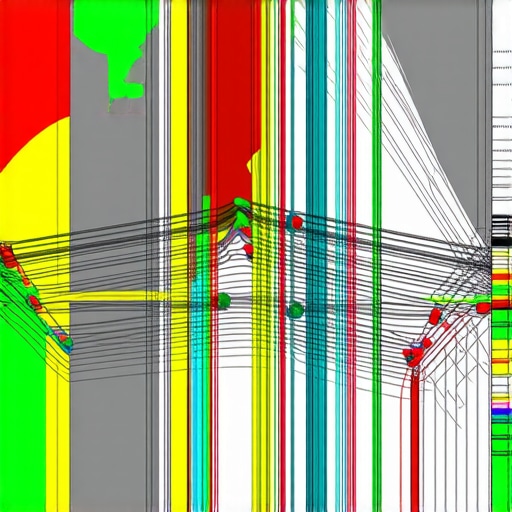 Illustration of multi-sensor underground utility mapping technology showing layered subsurface data and sensor placements.