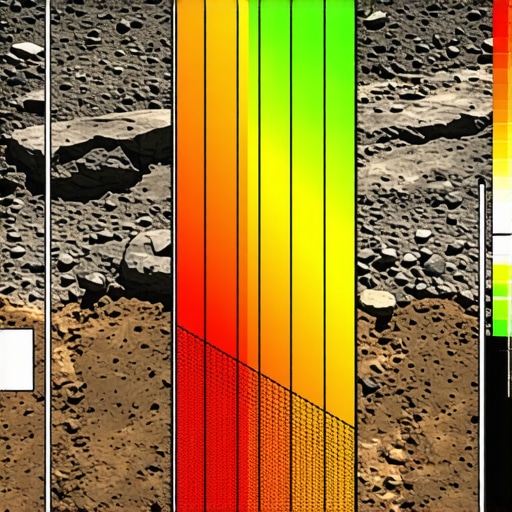 Diagram showing multiple sensors working together to identify underground utilities in challenging soil conditions