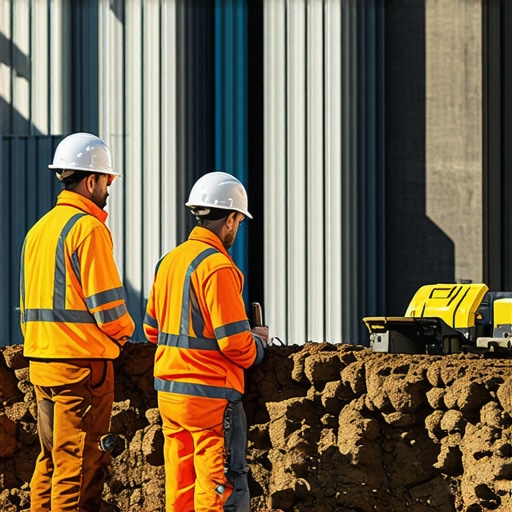 Real-Time Soil Monitoring Sensors Sensors installed in soil monitoring moisture, stress, and temperature during excavation.