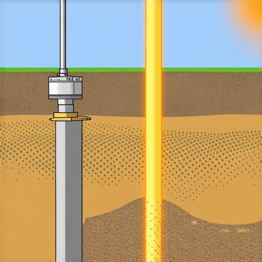 Soil Stabilization and Sensor Technologies in Borehole Operations Illustration of advanced soil stabilization methods combined with real-time sensors in challenging terrains