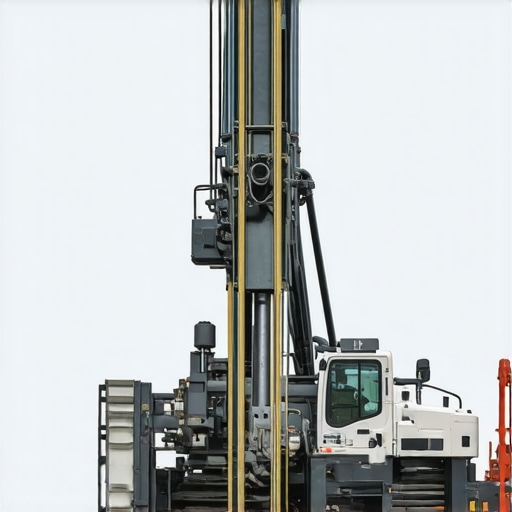 Hydrovac drill rig with interchangeable tips working amidst city utilities and diverse soil profiles