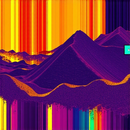 Visualization of interconnected sensors monitoring underground excavation processes.