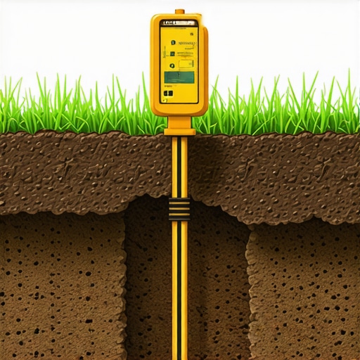 Sensor arrays monitoring underground utilities during trenching