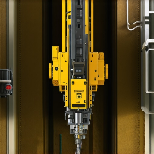 Autonomous drilling machine operating with adaptive sensors amidst varied underground geology.