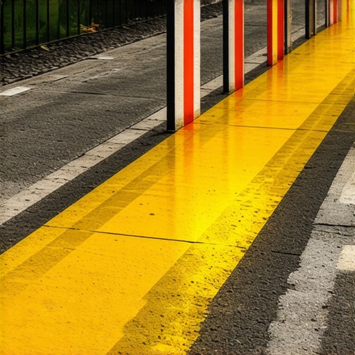 Visual representation of AI-enhanced GPR system detecting underground utilities at night