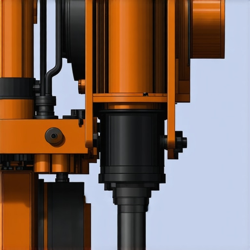 Hydrovac drill rig showcasing modular bit assembly in heterogeneous soil layers