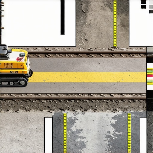 Advanced ground-penetrating radar system scanning underground utilities in an urban environment.