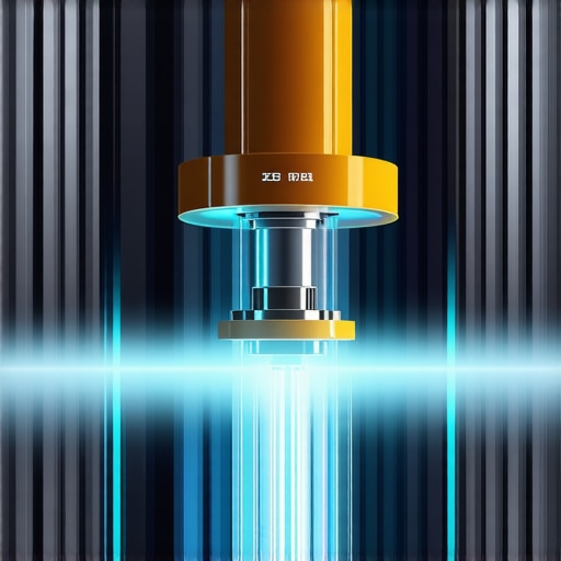 High-tech underground excavation with integrated sensors and geotechnical tools.