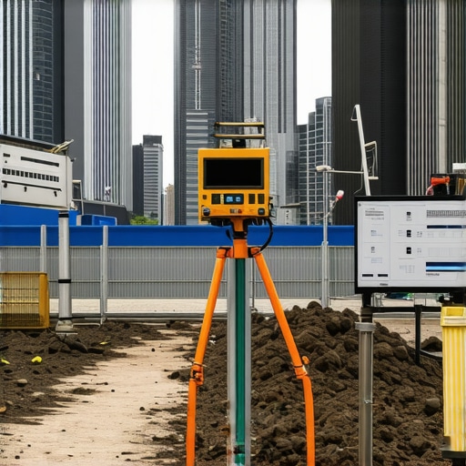 Wireless sensors and data visualization for soil stability monitoring.