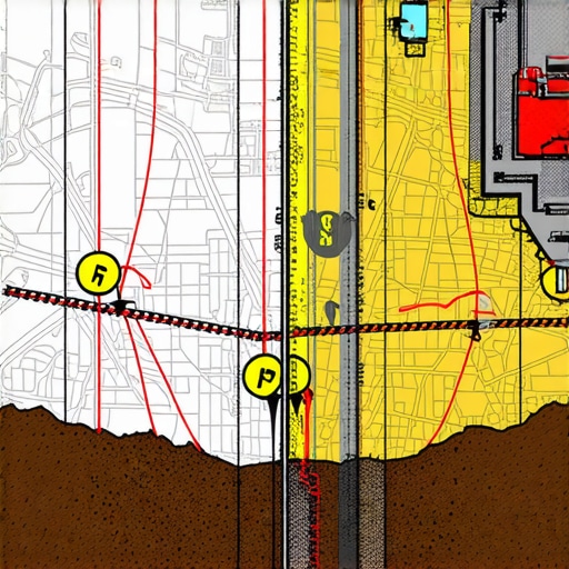 High-tech sensors and 3D underground utility mapping in an urban environment
