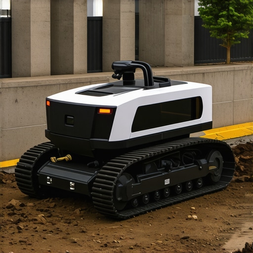Next-gen autonomous trenching robot working beneath city streets.