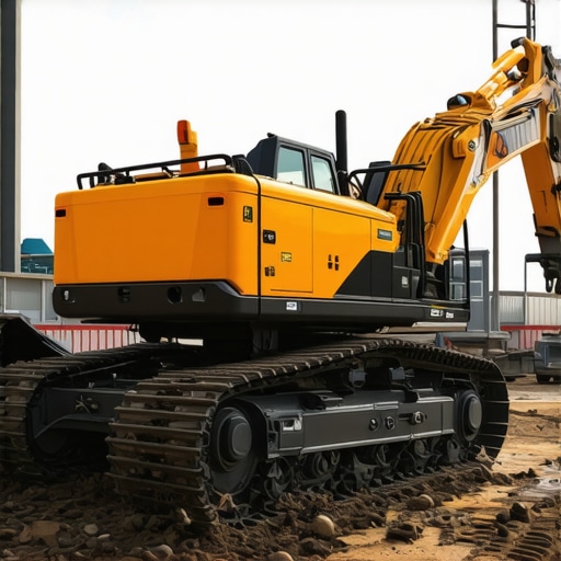 Autonomous underground excavation machine equipped with sensors and AI navigating a city construction site.