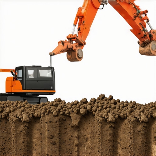 Soil sensors attached to excavation equipment measuring moisture and resistance in soil layers