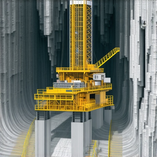 Drilling rig with adaptive systems navigating layered rock formation