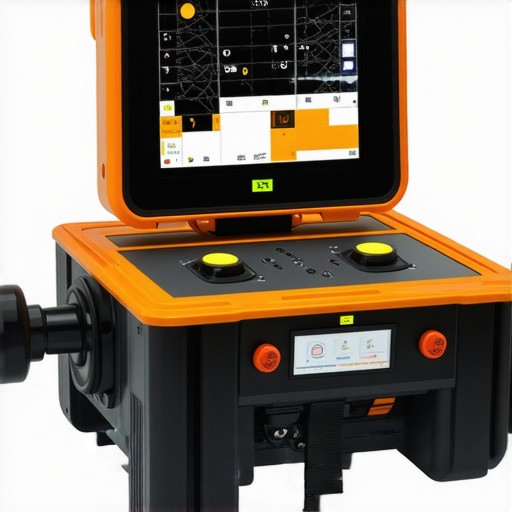 Modern underground utility detection equipment with layered data overlays