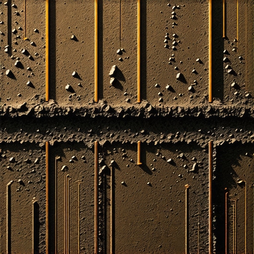 Illustration of soil sensors and real-time data collection during excavation