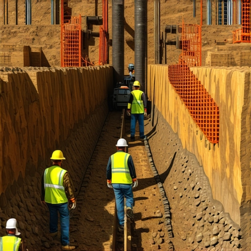 How to Drain Wet Sites Without Collapsing Trench Walls