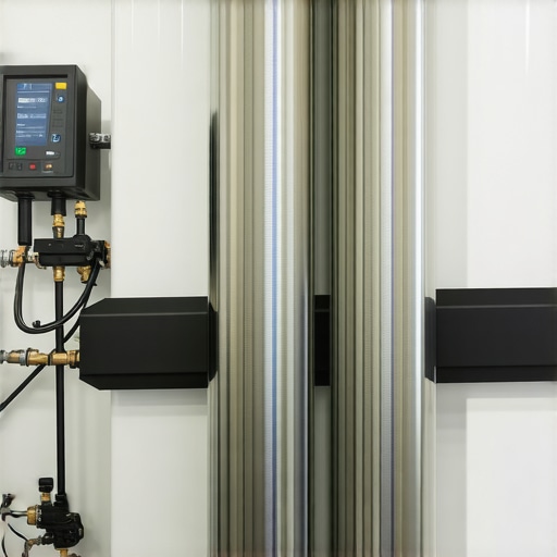Modern water filtration system with membranes and sensors