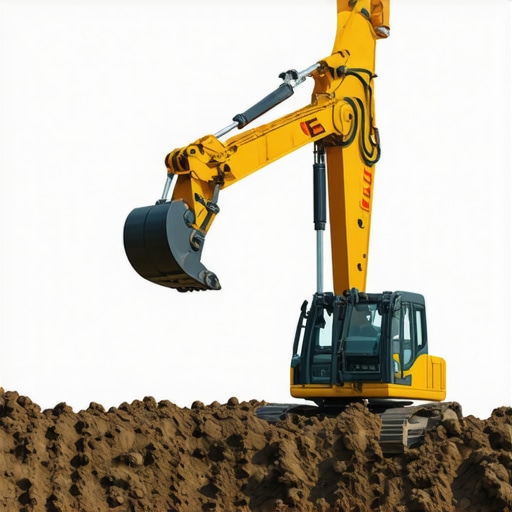 Close-up of IoT sensors embedded in soil during urban hydrovac excavation