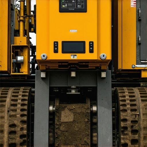 Close-up of high-tech soil sensors attached to hydrovac nozzle for real-time underground analysis