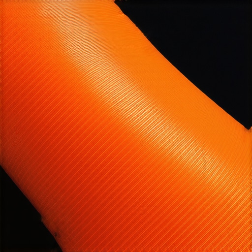 Cross-section of a polymer hose with embedded sensors monitoring wear in slurry applications.