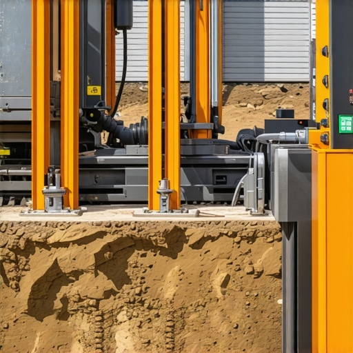 Modern hydrovac site showcasing sensors, imaging, and automated pressure controls in underground excavation.