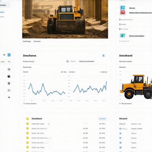Screenshot of advanced software dashboards managing vacuum excavation equipment
