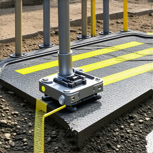 3D visualization of multi-sensor system detecting underground utility lines.