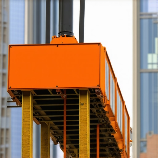 Smart Modular Shoring in Action Illustration of a modular trench support system equipped with sensors and hydraulic supports during urban excavation.