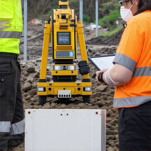 Geotechnical Survey in Heavy Clay Soil analysis equipment conducting survey in heavy clay ground.