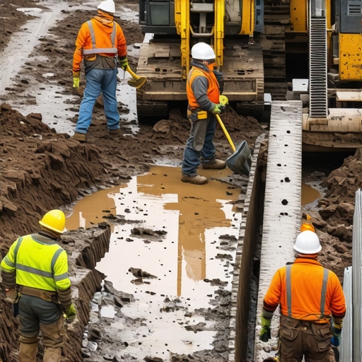How to Site Prep for Foundation Pours in Muddy Conditions