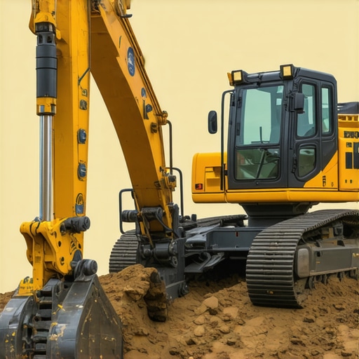 Hybrid Trenching Equipment in Action An illustration showing a trenching machine integrated with hydrovac technology operating in complex soil conditions.