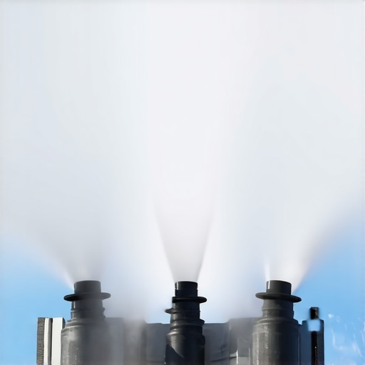 Detailed image showing a hydrovac nozzle with multiple adjustable orifices working on a challenging soil sample