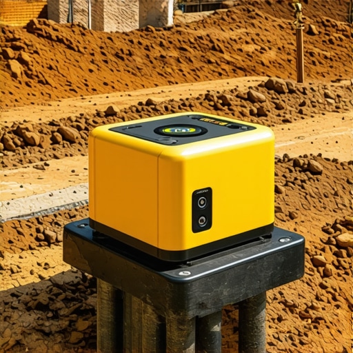Advanced underground utility detection system with AI-driven sensors in a city construction zone
