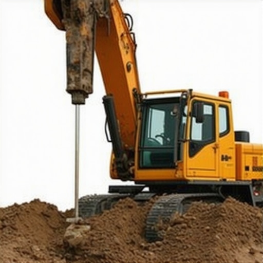 Dry pneumatic vacuum excavation tool exposing underground utility lines with precision.